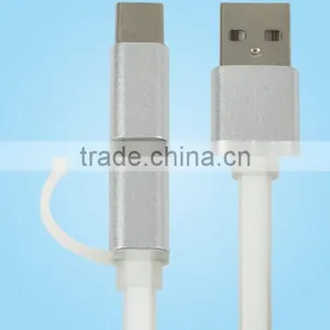 Micro USB Flat Cable With OTG for Huawei Samsung Mobile Phone thumbnail-2