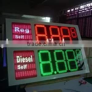 Gas Station Led Price Sign/outdoor Four Number Led Gas Price Sign Xxx Moves thumbnail-1