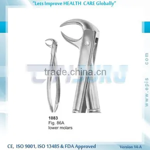 Extraction Forceps, Lower Molars, Fig 86A, Periodontal Oral Surgery thumbnail-1