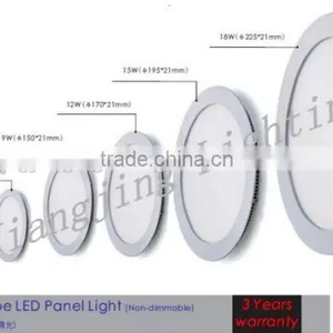 Led Flat Panel Displays Solar Panel Led Light Round Panels thumbnail-4