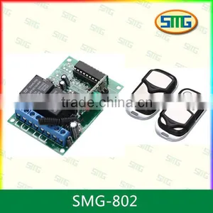 12V DC Wireless Pulsante On/off Con Telecomando e Ricevitore SMG-802 thumbnail-1