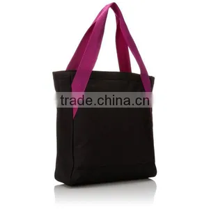 Multi Compartment Customized Canvas Tote Reusable Shopping Bag thumbnail-2