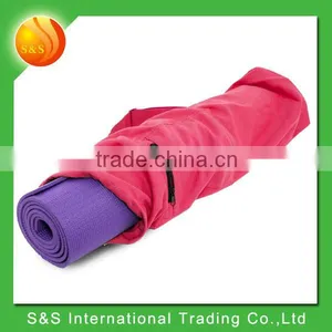 Fitness Drawstring Canvas Duffel Waterproof India Yoga Mat Bag thumbnail-1