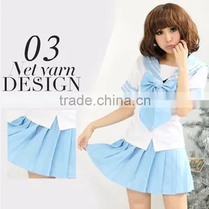 5 Colors Japanese School Uniforms Navy Style Students Costume Sailor Moon Uniform Lolita Dress thumbnail-3