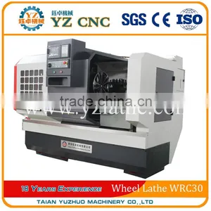 Wheel Hub Turning Lathe WRC30 Rim Straightening Making Lathe Quality Choice thumbnail-4