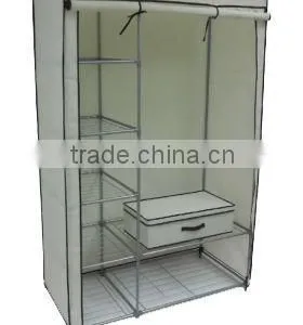 YA-059 CANVAS WARDROBE/SHOES WARDROBE/METAL WARDROBE DIY Quality Choice thumbnail-5
