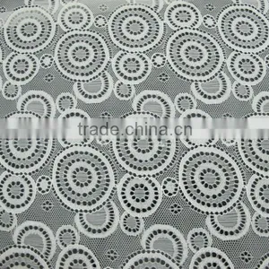APN4078-white Cotton Lace Fabric for Bra Wholesale Cotton Jacquard Fabric thumbnail-3