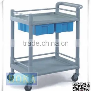 BK810 China Aluminium Steel Hospital Crash Cart Medical Trolley thumbnail-5
