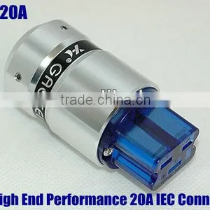 Gaofei GF-BTJ20A Rhodium Plated 20A IEC Plug thumbnail-1