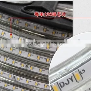 SMD3014 Led Strip Light Yellow Color 120led/m Strip Light Non-waterproof With CE&Rohs thumbnail-4