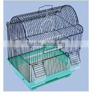 Black Wire Big Bird Cage thumbnail-1