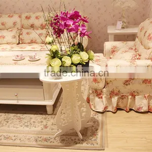 Oval Shape Eco Friendly Material Dining Table Coffee Modern thumbnail-3