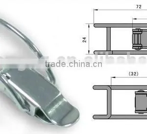 Special Structure Design SK3-030 Draw Latch Hardware / Staple Hasp thumbnail-2