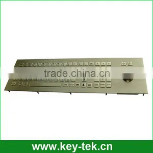 Vandal Proof IP65 Industrial Kiosk Metal Keyboard thumbnail-1