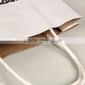 Custom Scarf Paper Packaging Bags With Twisted Rope Craft Paper Bag for Clothing Paper Bag for Gloves thumbnail-5