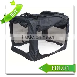 Luxury Fabric Pet Crate Dog Bag Carrier thumbnail-2