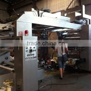 HERO BRAND High Speed 4 Color PE Film Flexo Printing Machine Price thumbnail-4