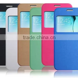 With Window Leather Case for Samsung Galaxy S6,case Cover for Samsung Galaxy S6 thumbnail-1