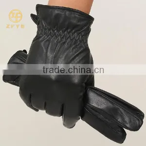 Best Quality Fashion Biker Leather Motorcycle Gloves thumbnail-1