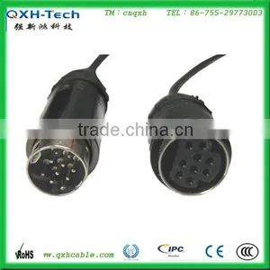 5MM 28AWG High Quality Male to Female Mini Din 9Pin Cable Facrtory Price thumbnail-2