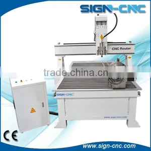 4 Axis Cnc Carving Machine for Wood Door Furniture Guitar Router 1325 1530 Woodworking Machine thumbnail-1