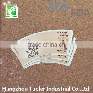 Flexographic Printed PE Coated Paper Cup Sleeve thumbnail-3