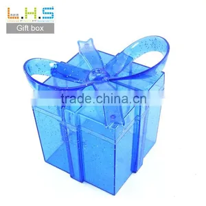 Colorful Plastic Bow Tie Gift Box Small Gift Boxes for Sale thumbnail-1
