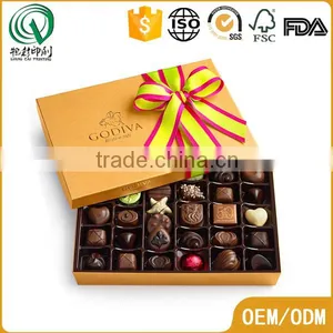 Print Personal Logo Small Chocolate Packaging Box Gift Packaging Box for Wedding Gift Packaging Supplier's Choice thumbnail-6