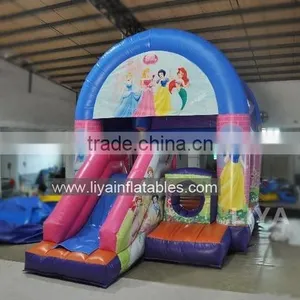 2016 New Inflatable Mini Castle With Princess and Super Hero for Kids thumbnail-1