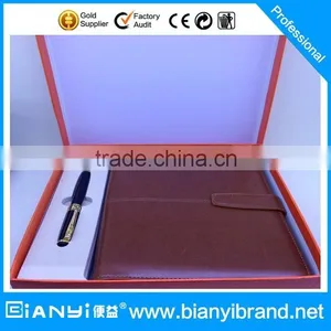 Promotional Luxury Gift Notebook Set/pu Leather Hardcover Notebook thumbnail-1