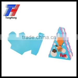 Triangle Foldable Cake Box thumbnail-1