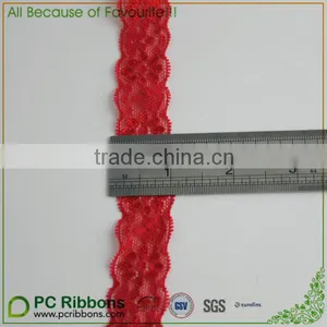 1" Red Elastic Trim, DIY Headband thumbnail-3