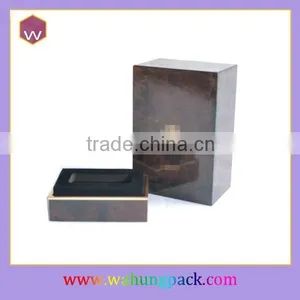 Two Doors Open Perfume Box Unique Packaging Custom Perfume Box Wood thumbnail-5