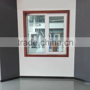 The High Performance 60 Series Double Glass Pvc Plastic Window thumbnail-1