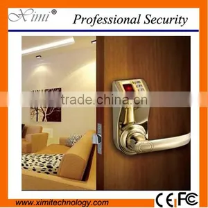 Cheap Biometric Fingerprint Door Lock With Keypad and Metal Key for 120user Access Control System Adel3398 thumbnail-1
