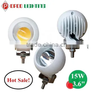 3.6" Round 15W Led Work Light, 4X4 Offroad Truck 15W Led Work Light thumbnail-1