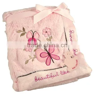 Wholsale Baby Color Fleece Blanket thumbnail-5