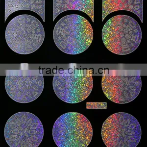 2016 Hot Selling Silver Laser Nail Art Stencil thumbnail-3