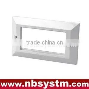 Face Plate 4 Port, UK Type, Size:86x146mm thumbnail-1