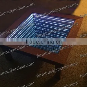 2015 New Arrival Shanghai Commercial 3D LED Infinity Mirror Coffee Table NR_TD012 thumbnail-1