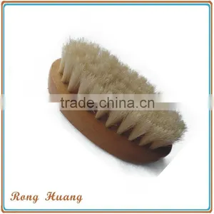 Wooden Nail Brush With Boar Bristle thumbnail-1