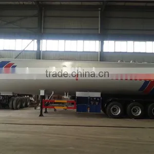 Liquified Natural Gas Tanker Semi Trailer LPG Truck for Sale thumbnail-2