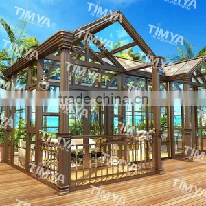 2015 China Aluminum Sunroom Designs Commercial Sunroom Panels for Sale thumbnail-1