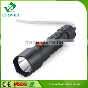 China Wholesale ABS Powerful 1W Led Rechargeable Plastic Led Flashlight thumbnail-1