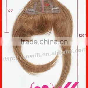 Human Remy Clip In Hair Bangs Fashion Hair Bangs Clip In Hair Extension Hair Accessories thumbnail-1