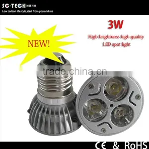 2015 The Latest Hot Sale High Quality 3w LED Spot Light thumbnail-1