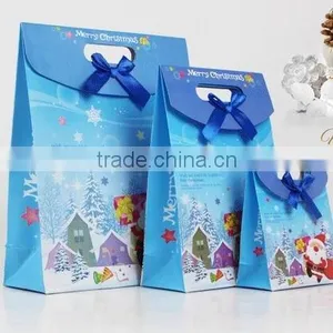 Full Colour Paper Bag With Ribbon thumbnail-3