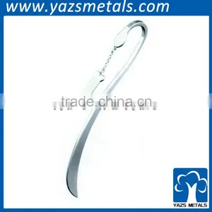 Simple Silver Bookmark for Wholesale thumbnail-1