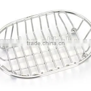 Stainless Steel Bathroom Soap Rack Holder Shelf thumbnail-2