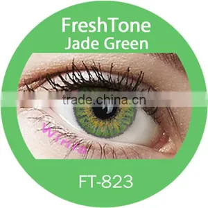 40 Colors Fresh Tone Korea Contact Lenses Jade Green Wholesale Freshtone Contact Lens thumbnail-1